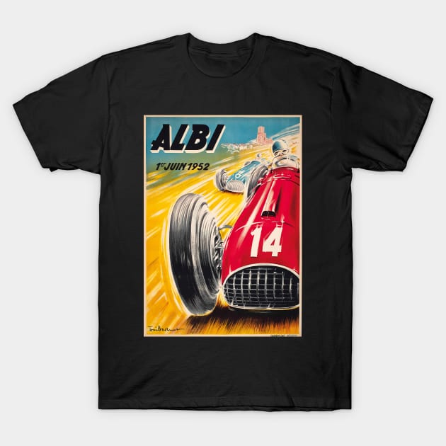 Albi Grand Prix 1952 T-Shirt by Suprise MF